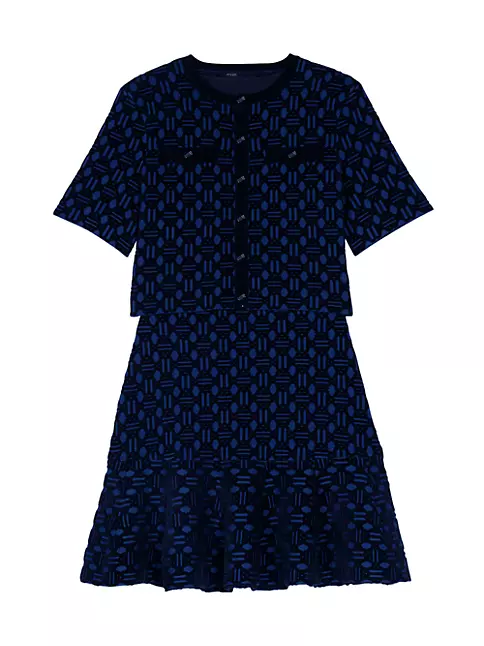 Shop Maje 2-In-1 Knit Effect Dress | Saks Fifth Avenue