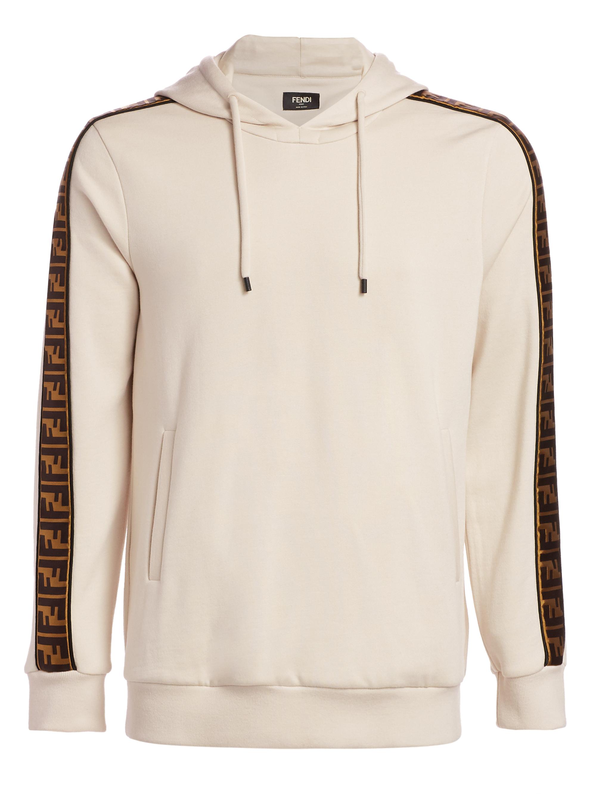 Shop Fendi FF Logo Sleeve Hoodie | Saks Fifth Avenue