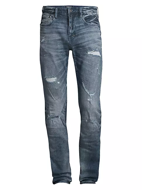 Shop Prps Le Sabre Stretch The One Distressed Slim-Tapered Jeans ...