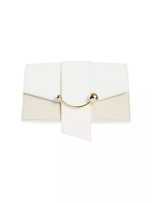 Strathberry Mini Crescent Leather Shoulder Bag - One-color