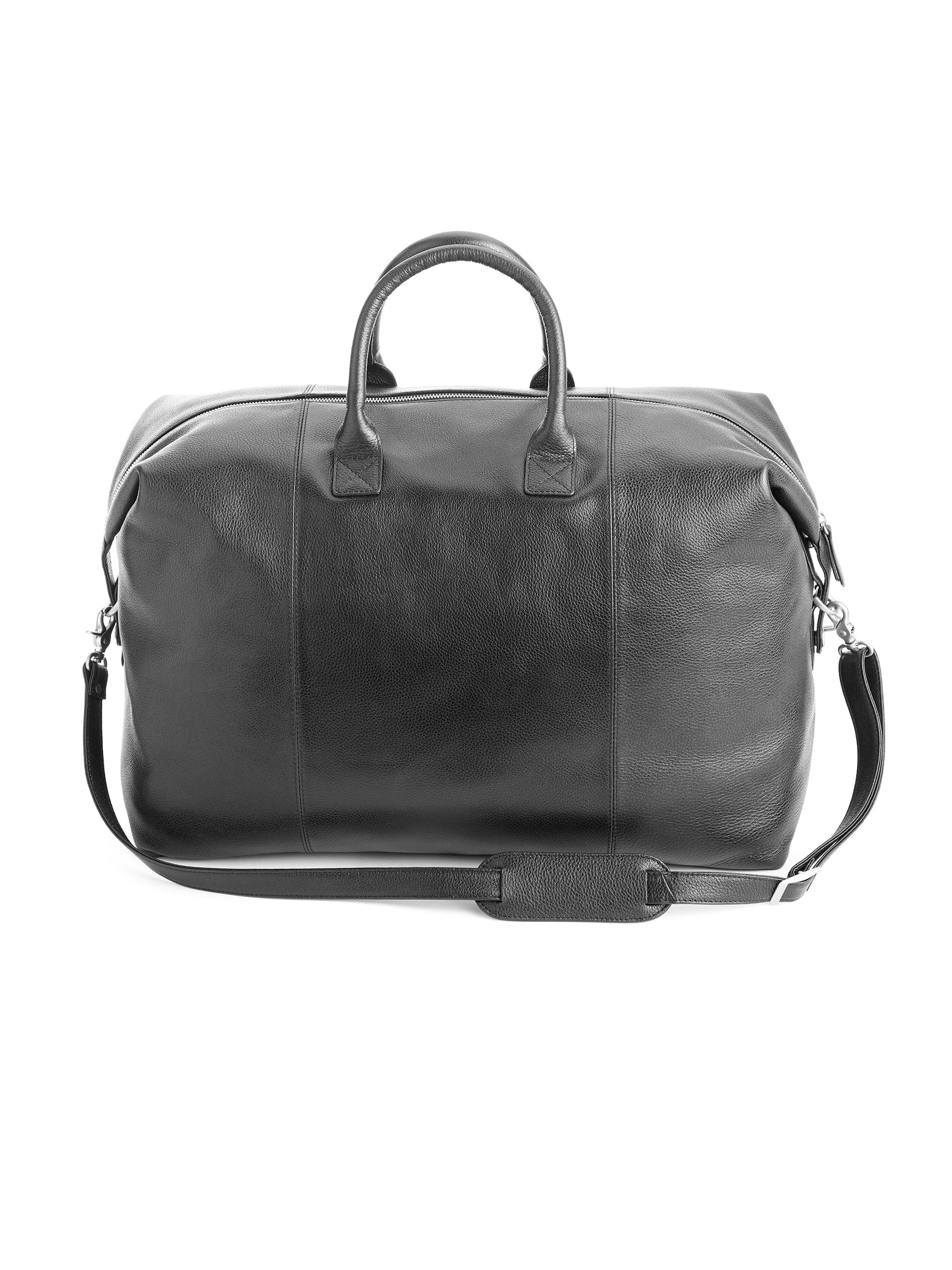 Leather Weekender Bag
