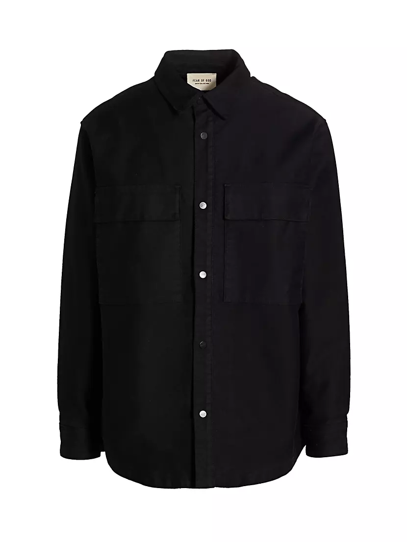 Shop Fear of God Sixth Collection Cotton Shirt Jacket | Saks Fifth