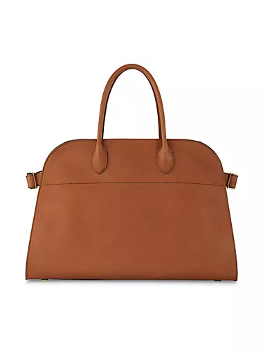 Margaux 15 Leather Top-Handle Bag