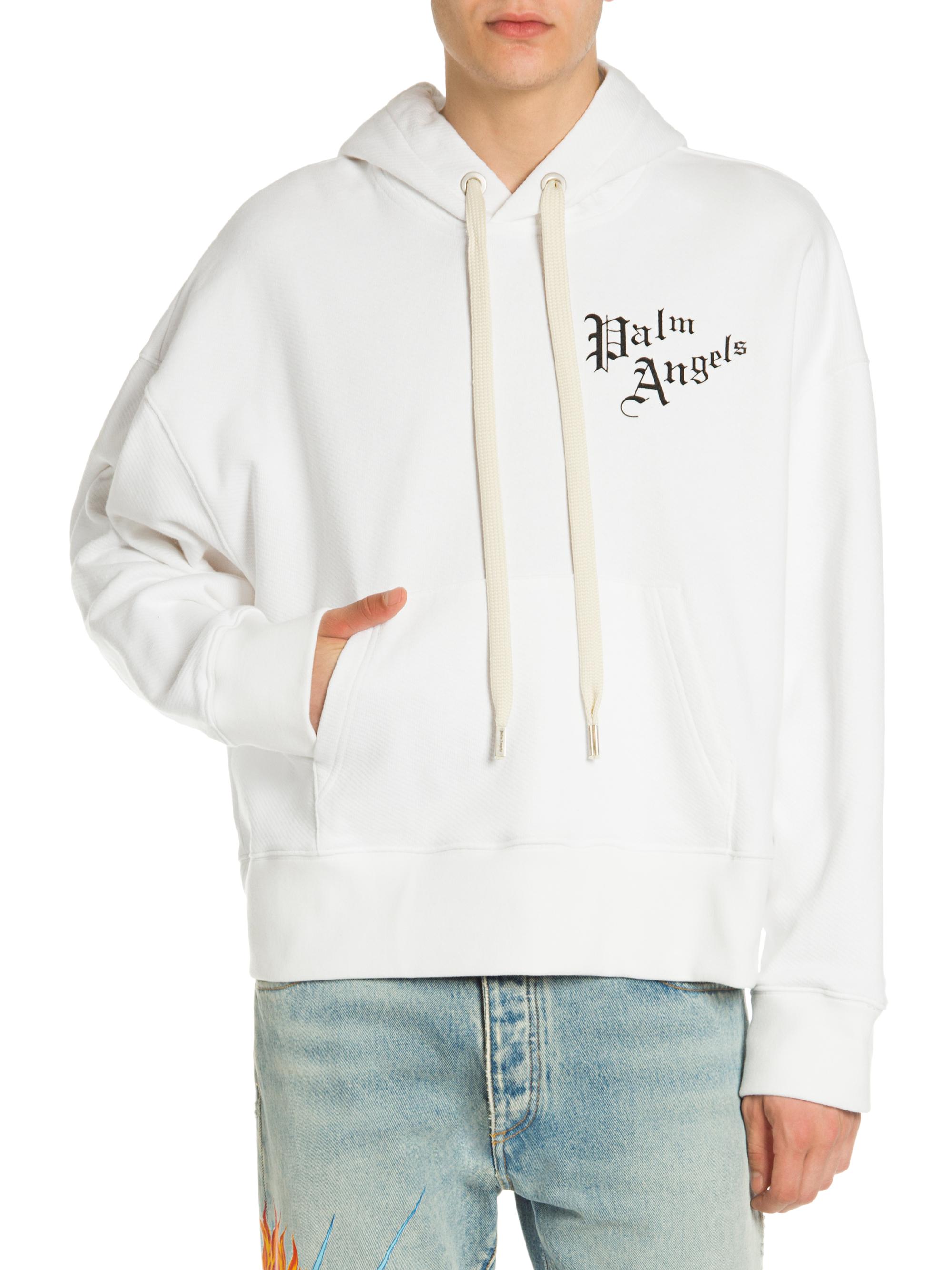 Shop Palm Angels Sacred Heart Hoodie | Saks Fifth Avenue