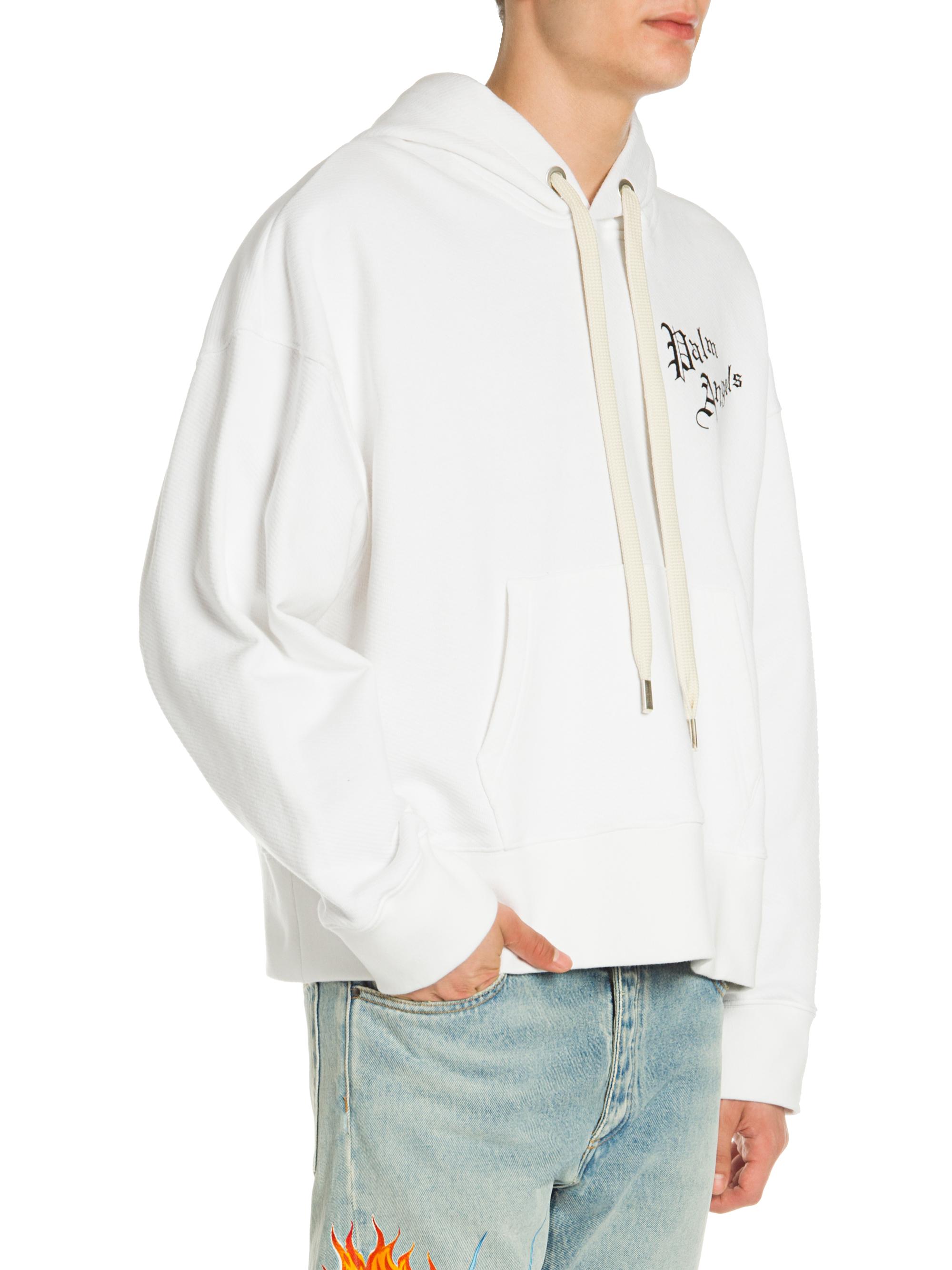 Shop Palm Angels Sacred Heart Hoodie | Saks Fifth Avenue