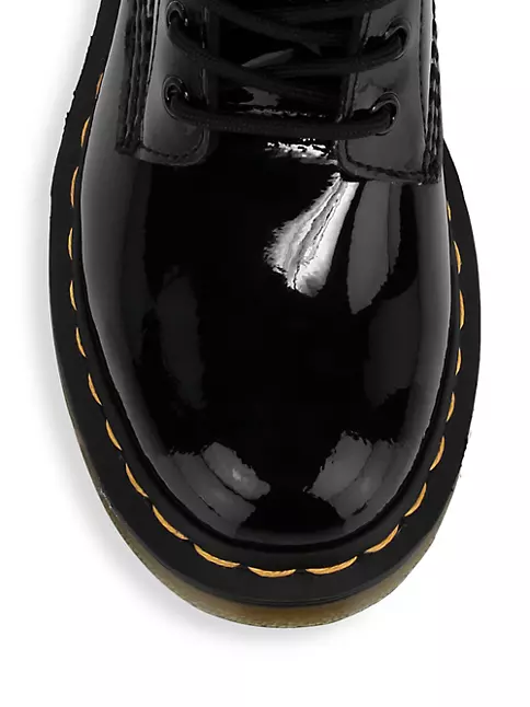 Shop Dr. Leather Combat Boots | Saks Fifth Avenue