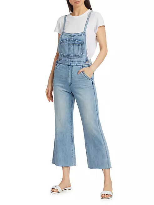 Shop Joe's Jeans Wide-Leg Denim Overalls | Saks Fifth Avenue