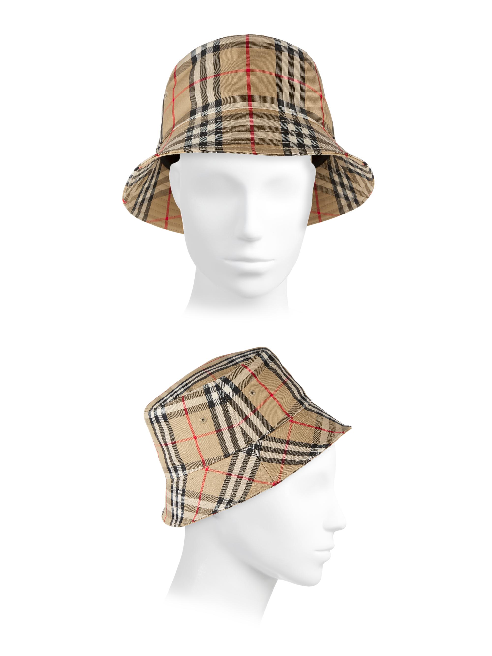 burberry bucket hat vintage