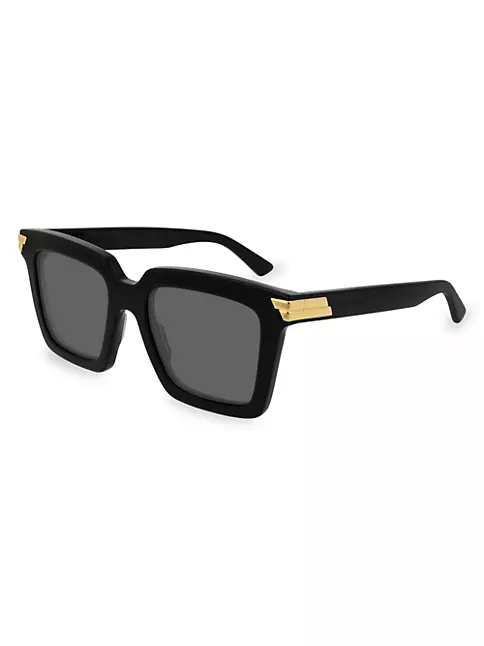 Shop Bottega Veneta 53MM Square Sunglasses | Saks Fifth Avenue
