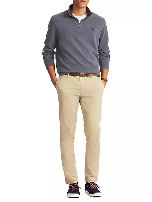 Shop Polo Ralph Lauren Quarter-Zip Sweatshirt | Saks Fifth Avenue