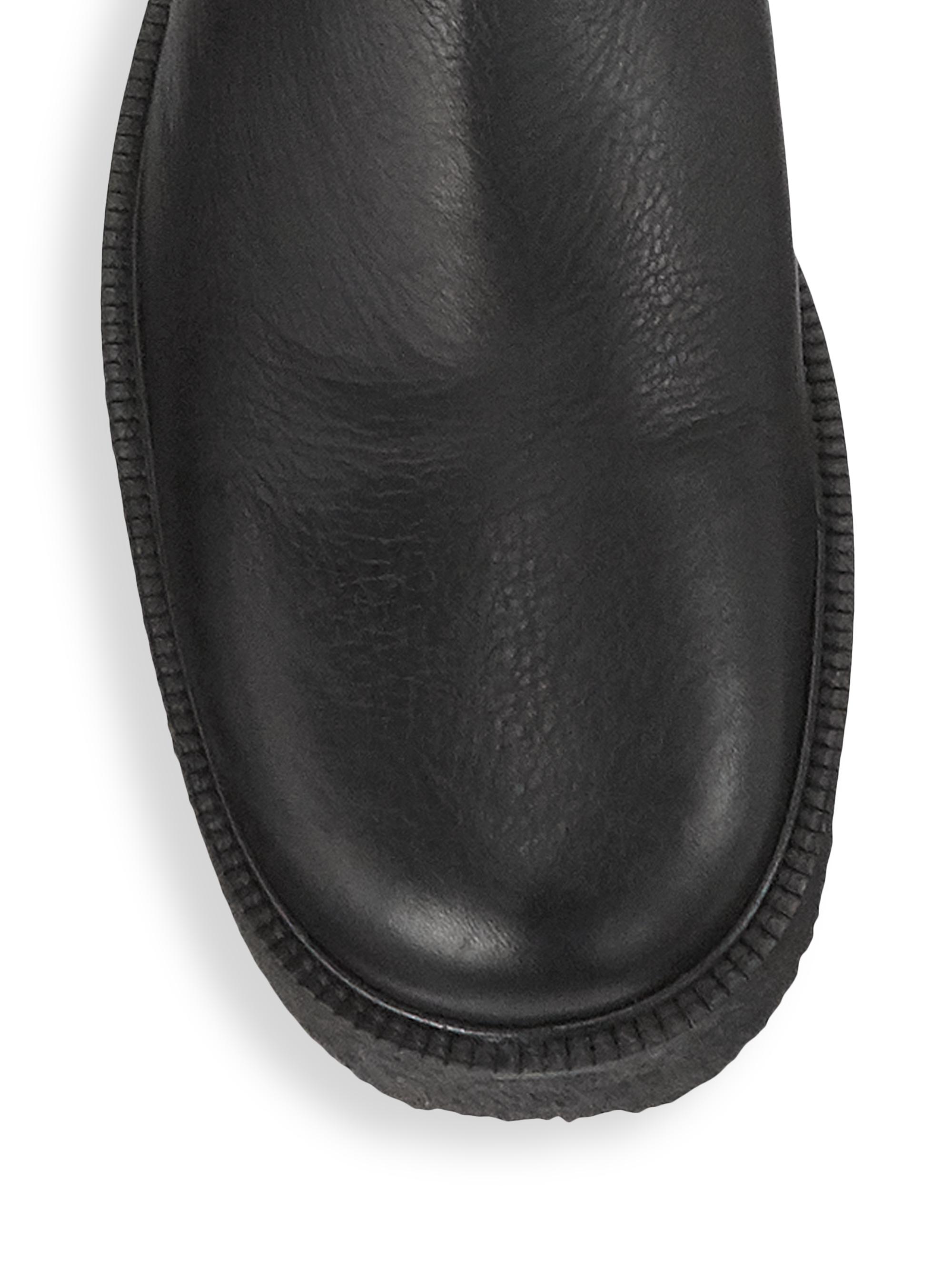 staud palamino leather chelsea boots