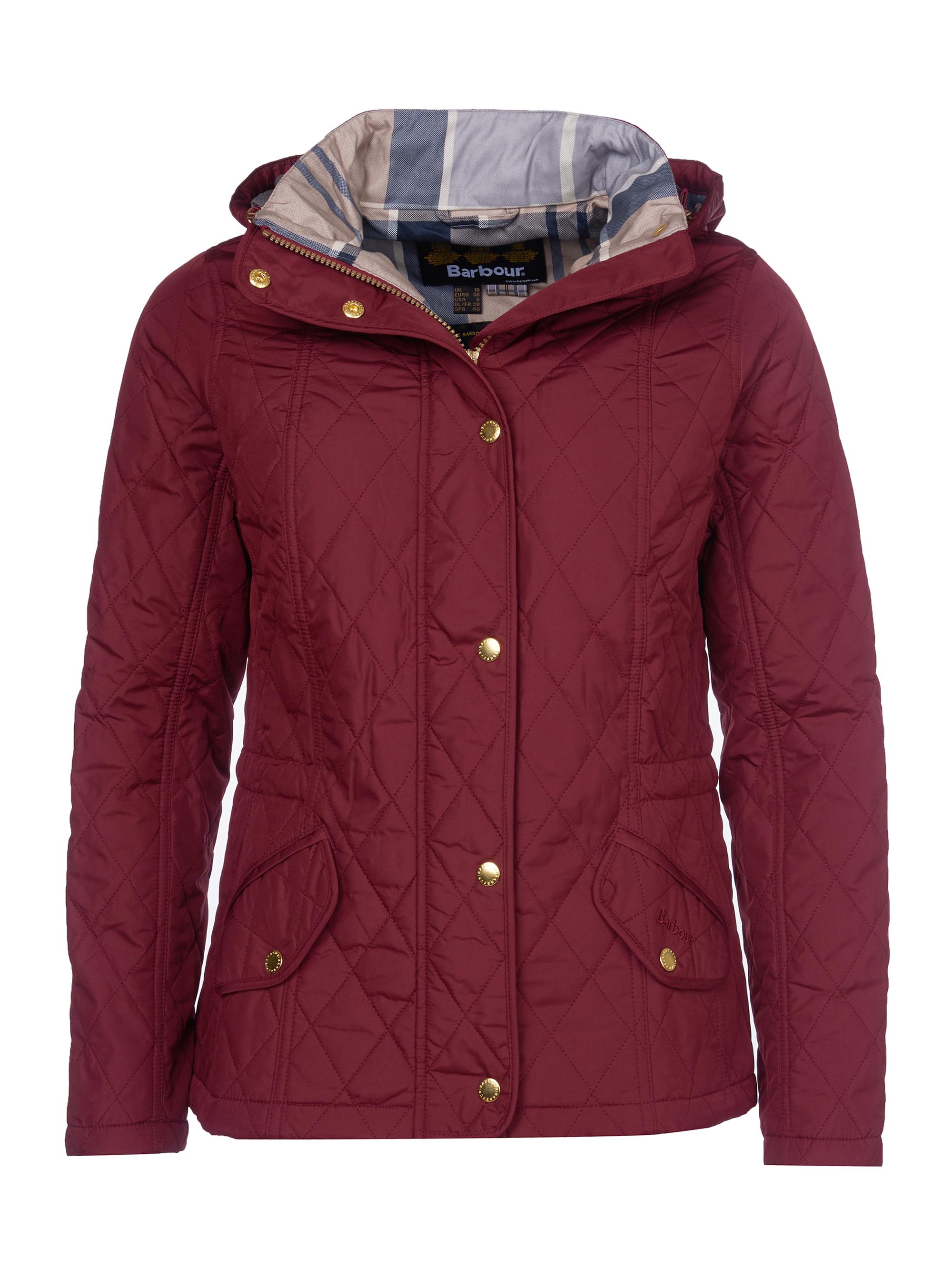 Shop Barbour Millfire Hooded Quilt Jacket | Saks Fifth Avenue