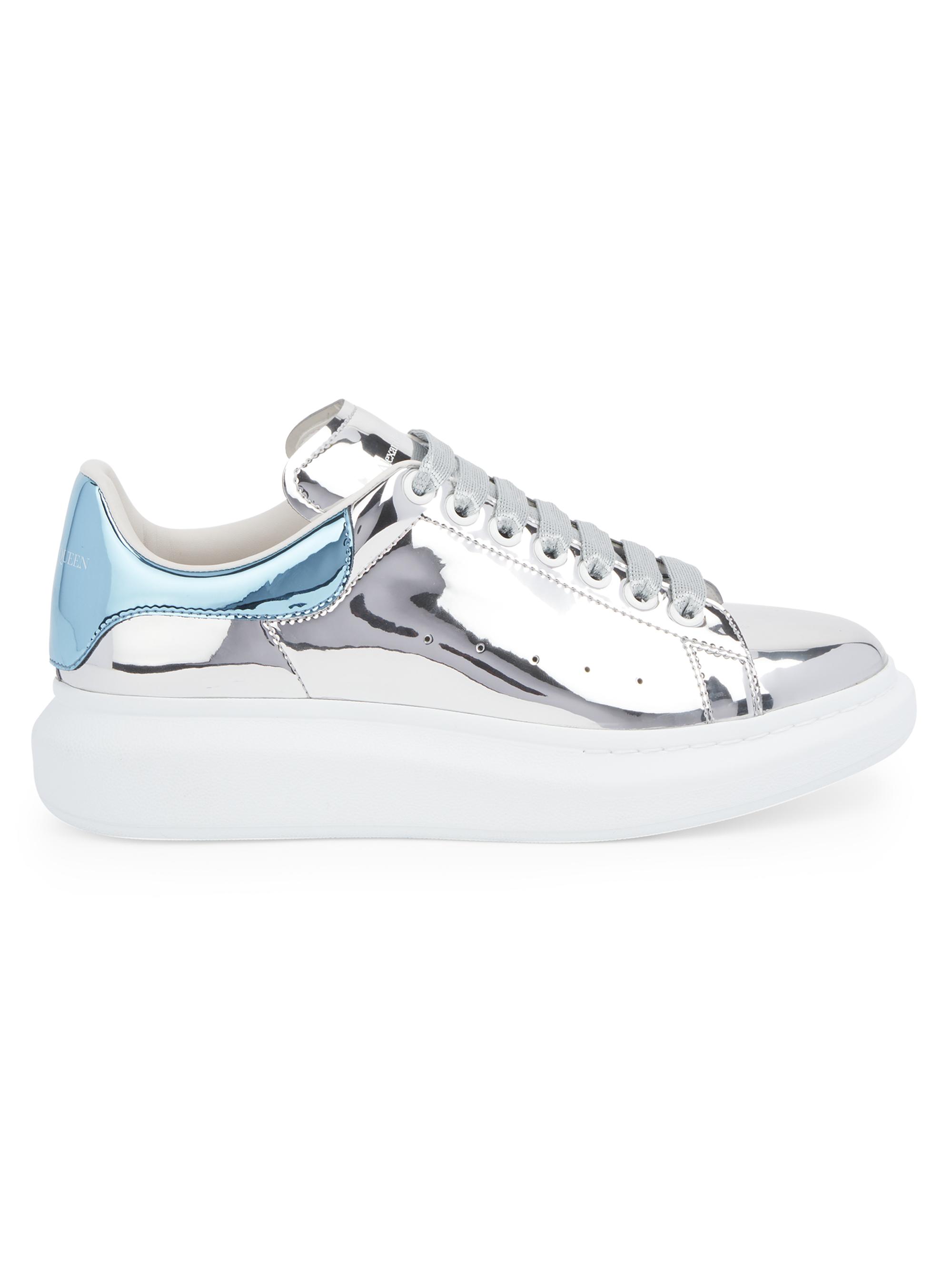 Shop Alexander McQueen Men's Oversized Metallic Platform Sneakers | Saks  Fifth Avenue