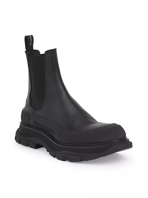 Shop Alexander McQueen Men's Tread Slick Chelsea Boots | Saks Fifth Avenue