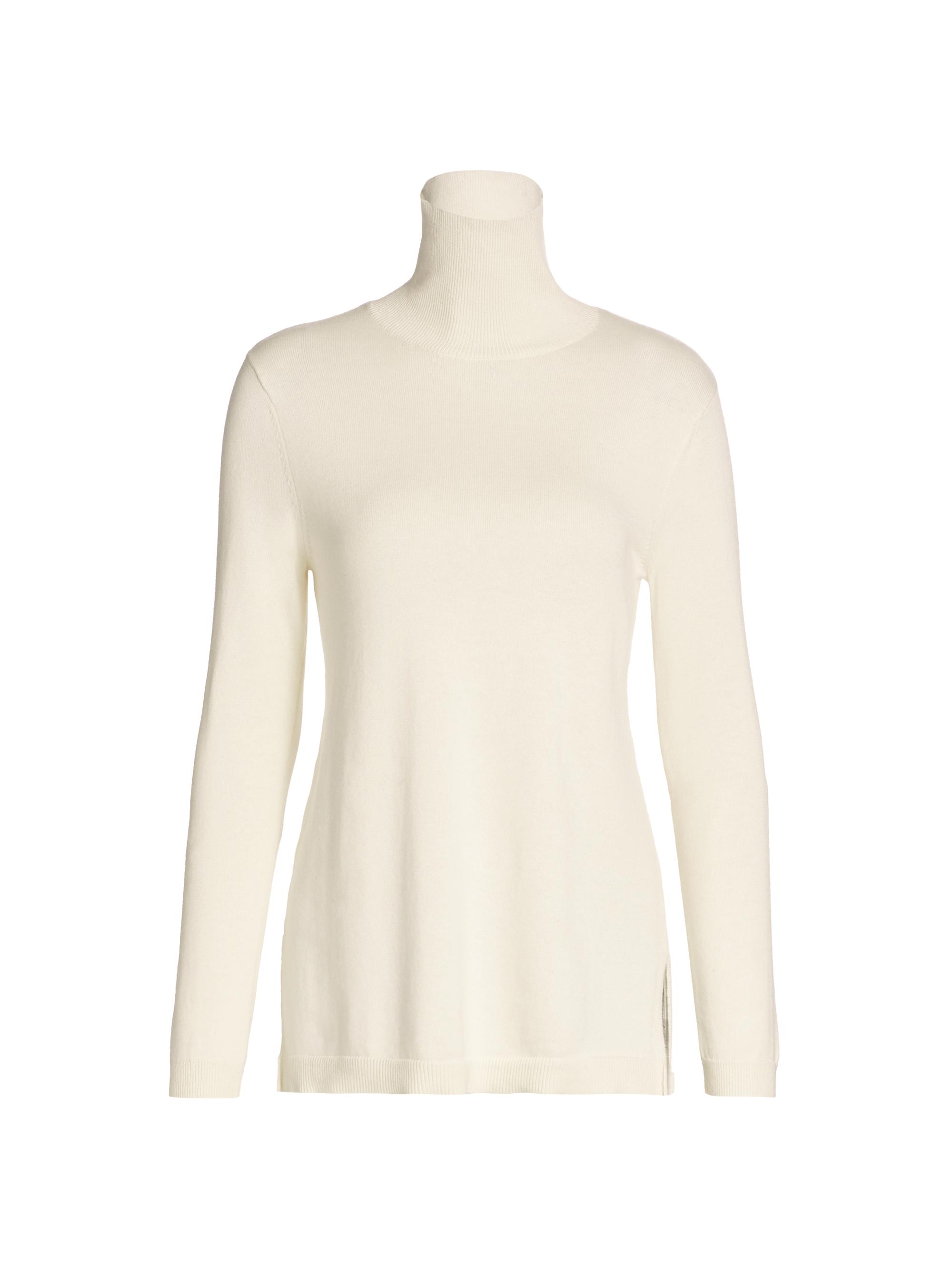 Shop Joan Vass Turtleneck Tunic Sweater | Saks Fifth Avenue