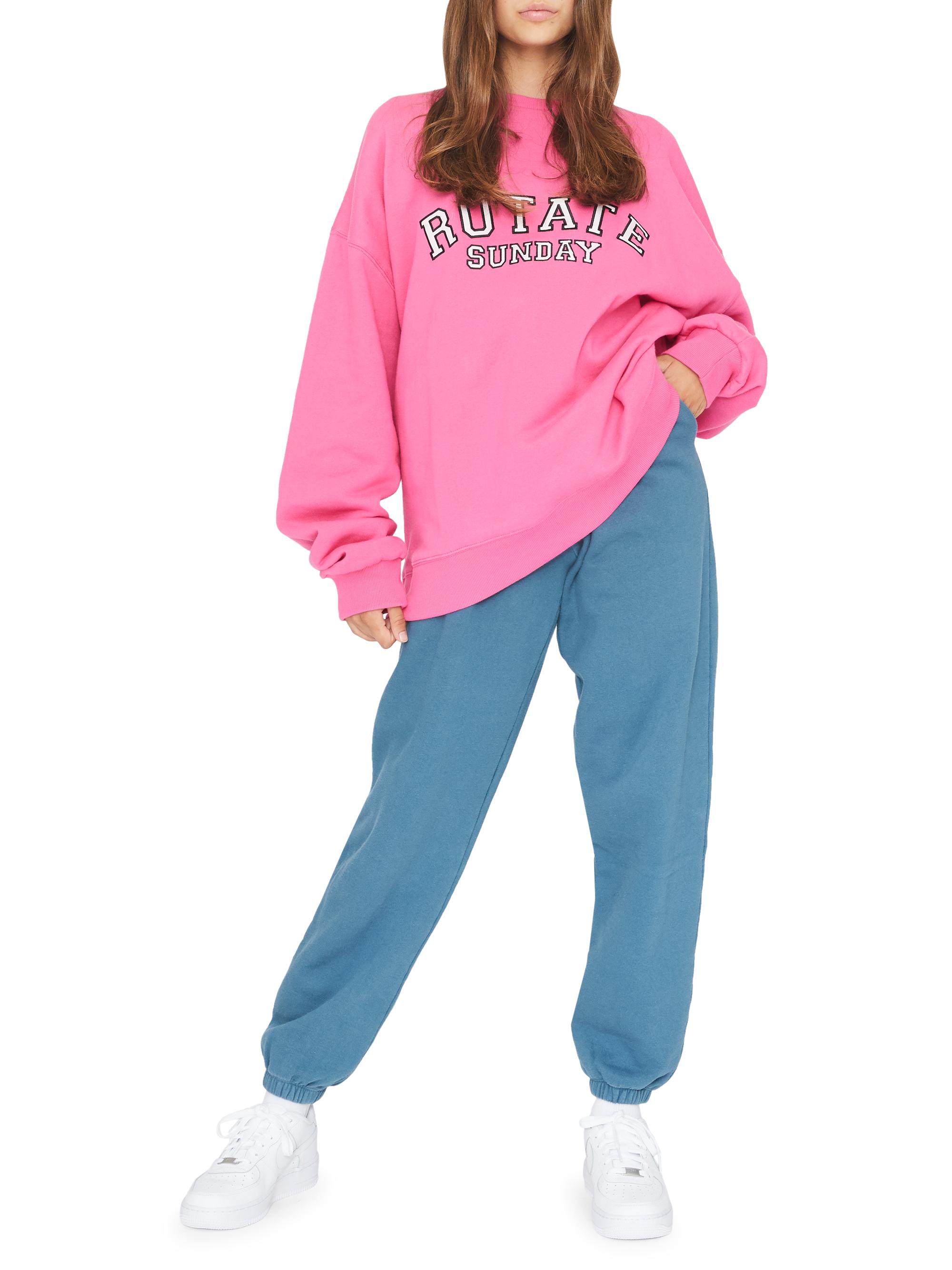 Shop Rotate Birger Christensen Sunday Iris Crewneck Sweatshirt | Saks Fifth  Avenue