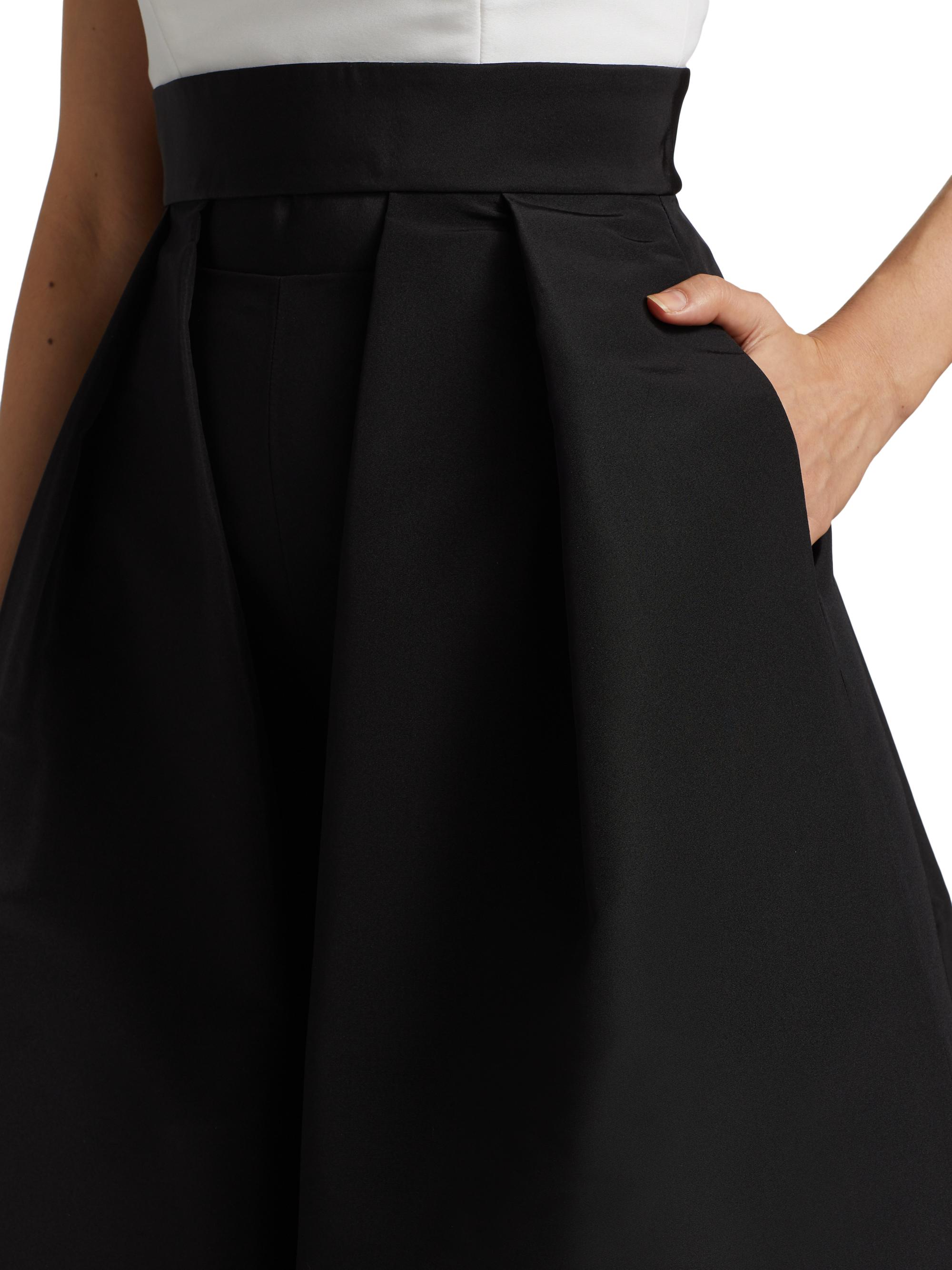 Convertible Collection Silk Cigarette Pants & Skirt