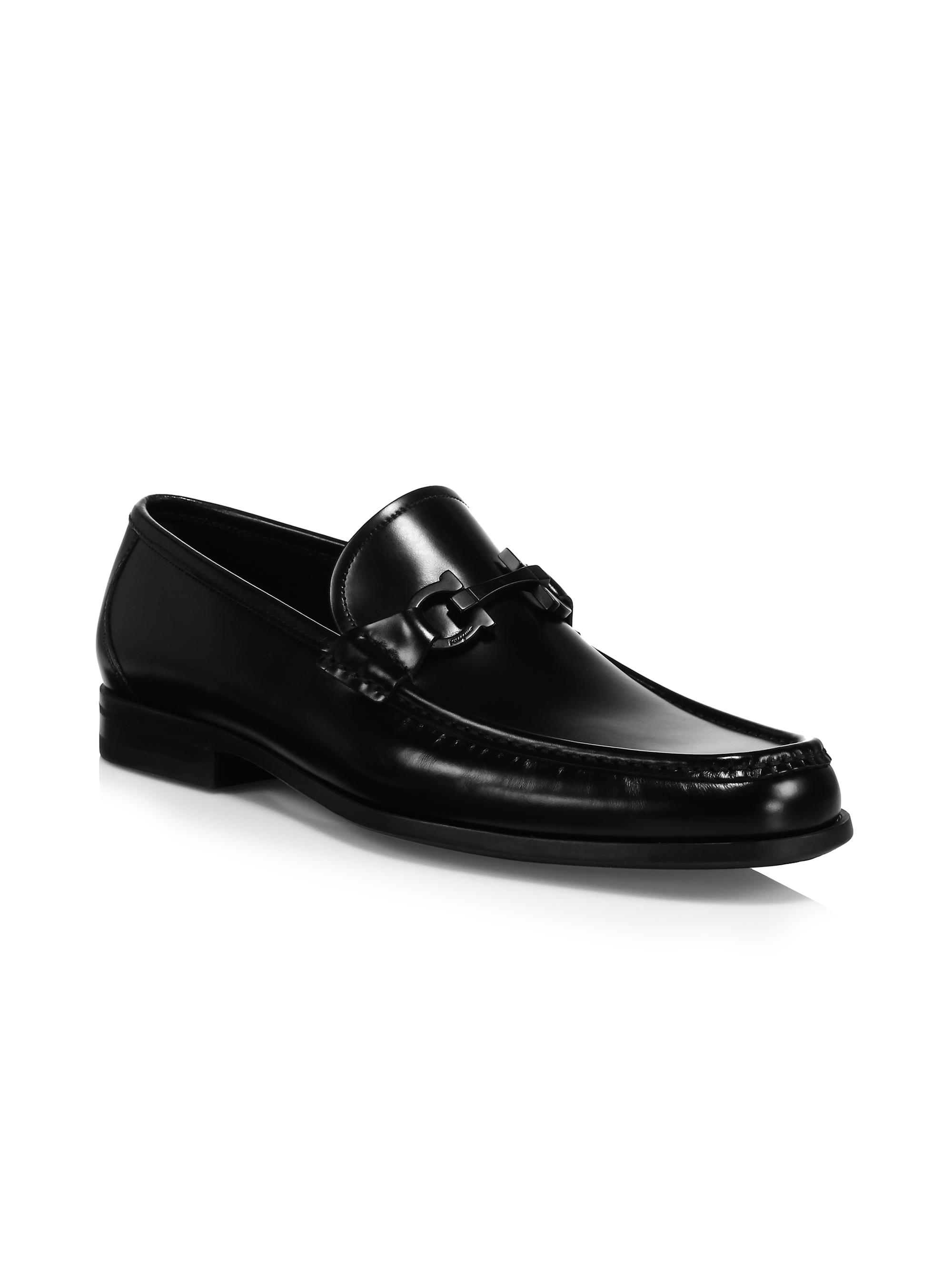 Grandioso Grained Leather Loafers main image 1
