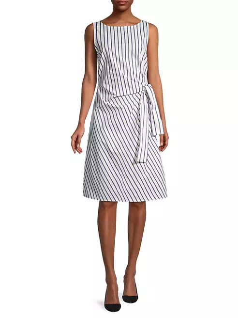 Shop Donna Karan New York Side-Tie Dress | Saks Fifth Avenue