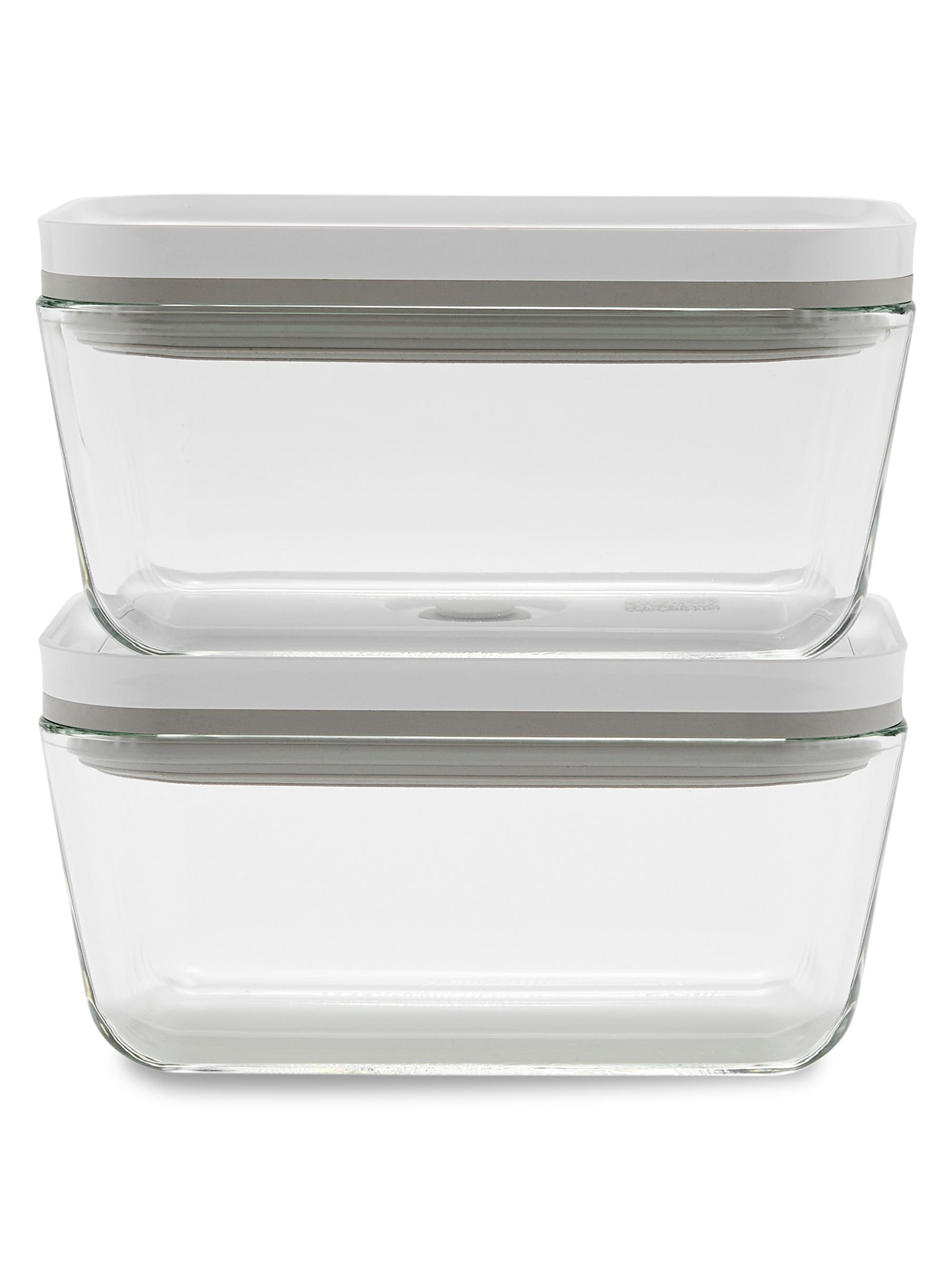 Fresh Save Medium 2-Piece Glass Vacuum Box