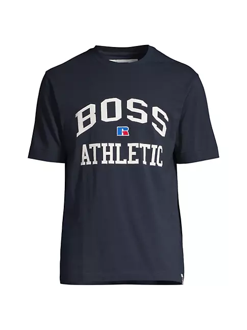 Shop BOSS BOSS x Russell Boss Athletic Logo T-Shirt