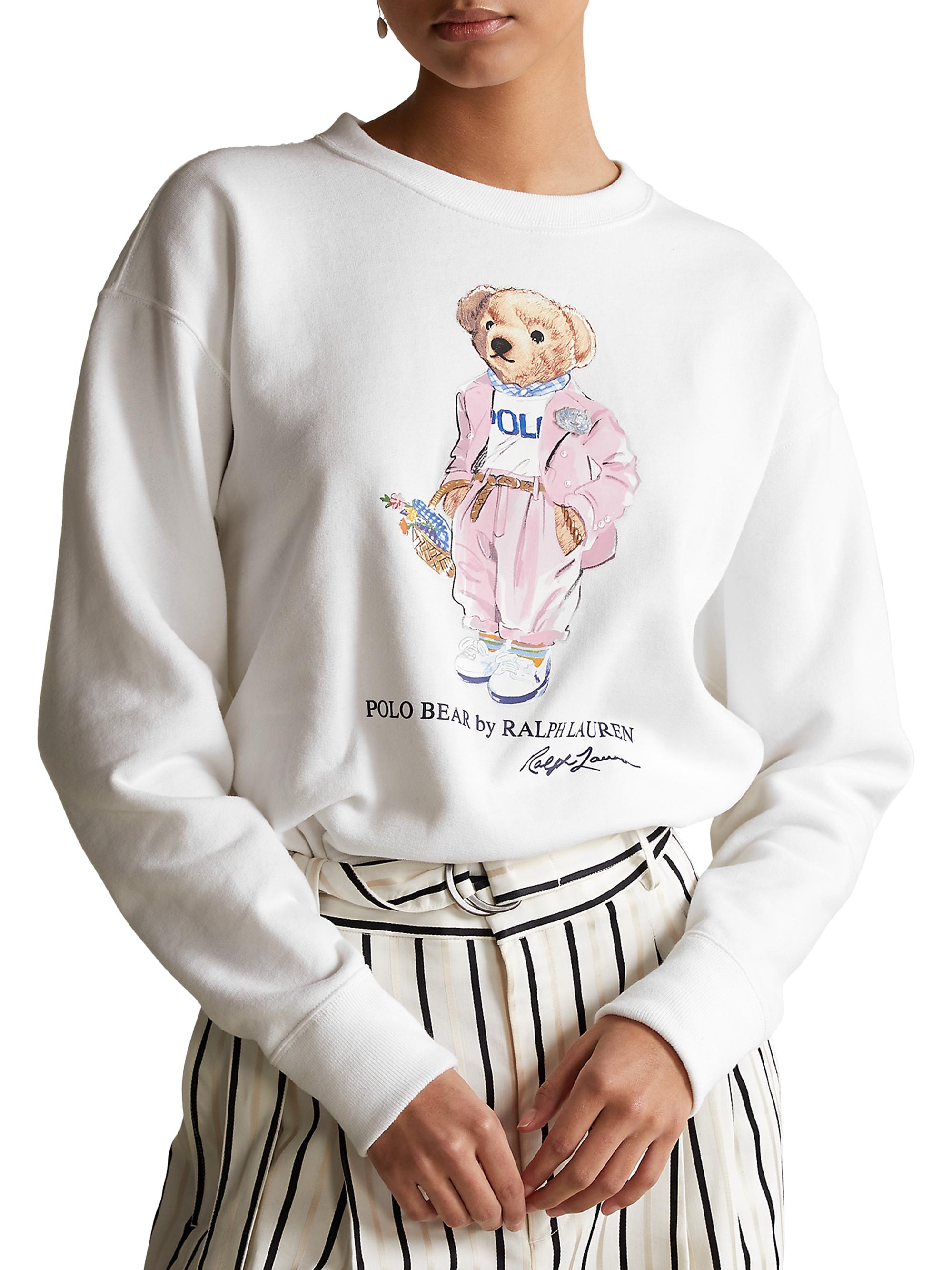 Shop Polo Ralph Lauren Polo Bear Sweatshirt | Saks Fifth Avenue