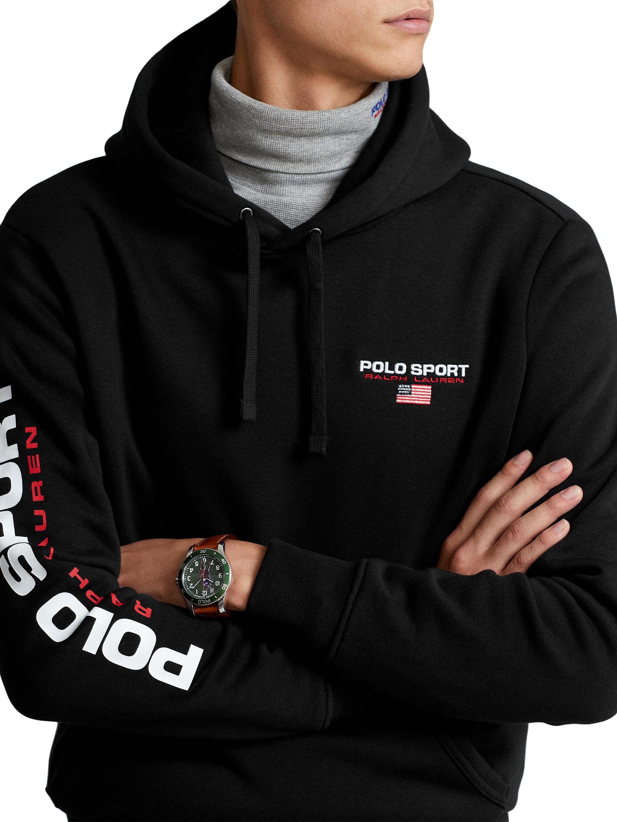 Shop Polo Ralph Lauren Polo Sport Fleece Hoodie | Saks Fifth Avenue