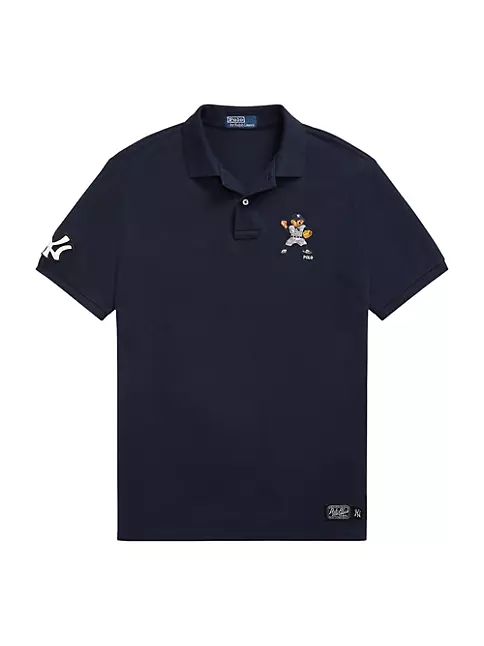 MLB New York Yankees Logo Golf Polo Shirt For Men And Women - Freedomdesign