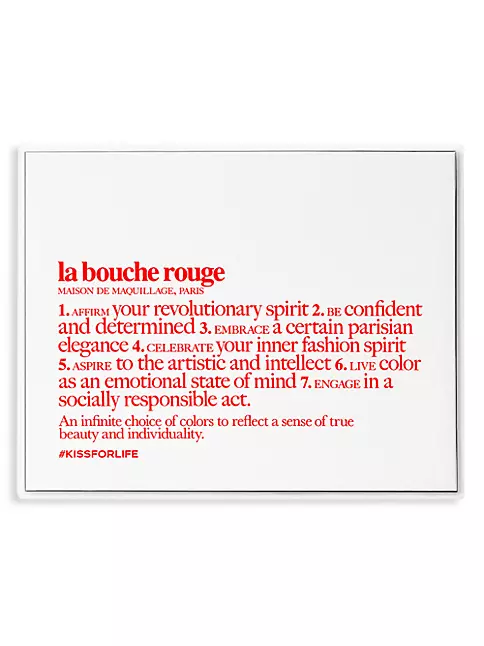 LA BOUCHE ROUGE Fine Leather Case - Rouge