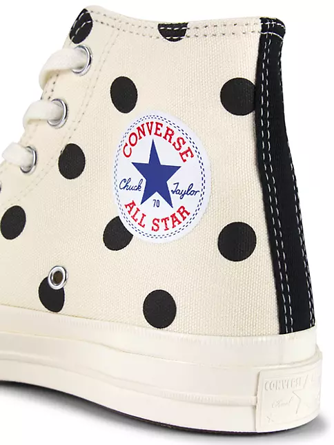 for meget vækst ankomst Shop Comme des Garçons PLAY CdG PLAY x Converse Unisex Chuck Taylor All Star  Polka Dot High-Top Sneakers | Saks Fifth Avenue