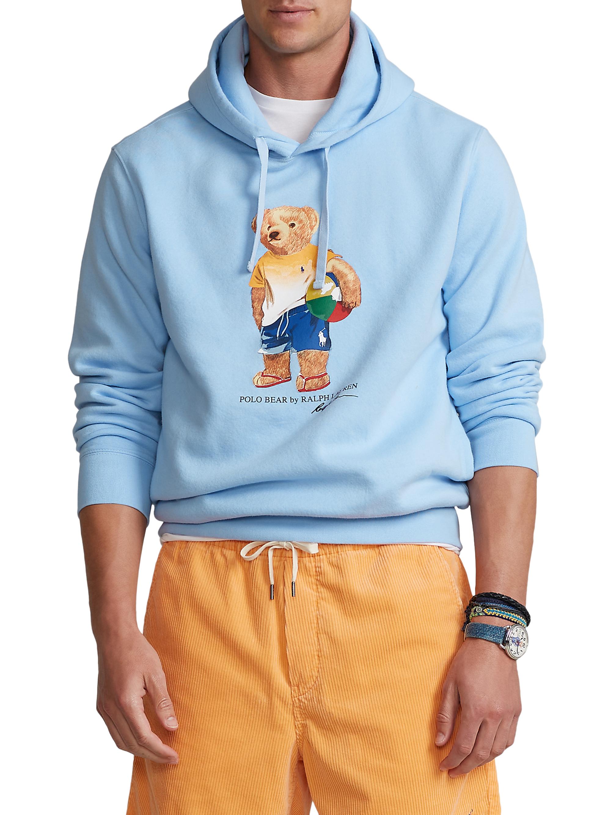 Shop Polo Ralph Lauren Polo Teddy Bear Hoodie Sweatshirt | Saks Fifth Avenue