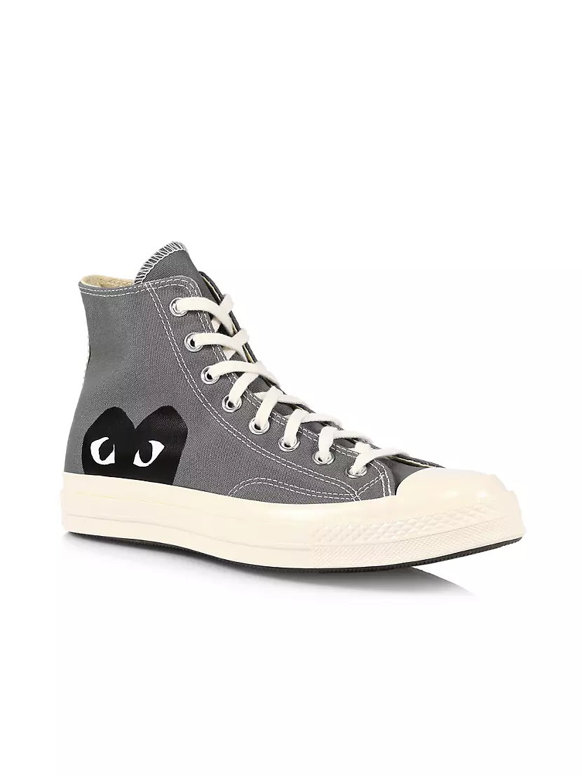 Shop Comme des Garçons PLAY CdG PLAY x Converse Unisex Taylor All Star Single Heart High-Top Sneakers | Saks Fifth Avenue