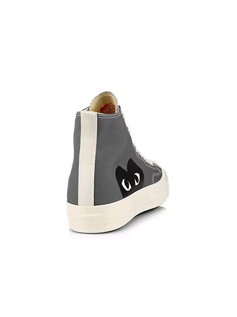Comme des Garçons PLAY CdG PLAY x Converse Unisex Chuck Taylor All Star Single Heart High-Top Sneakers | Saks Fifth Avenue