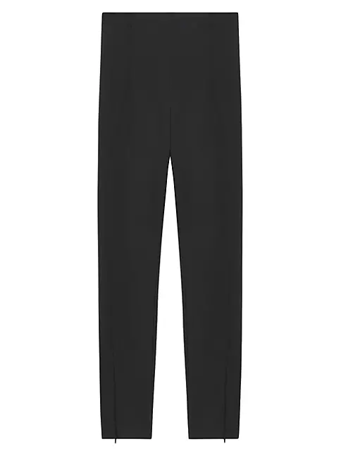 Shop Theory Ankle-Zip Seamed Leggings | Saks Fifth Avenue