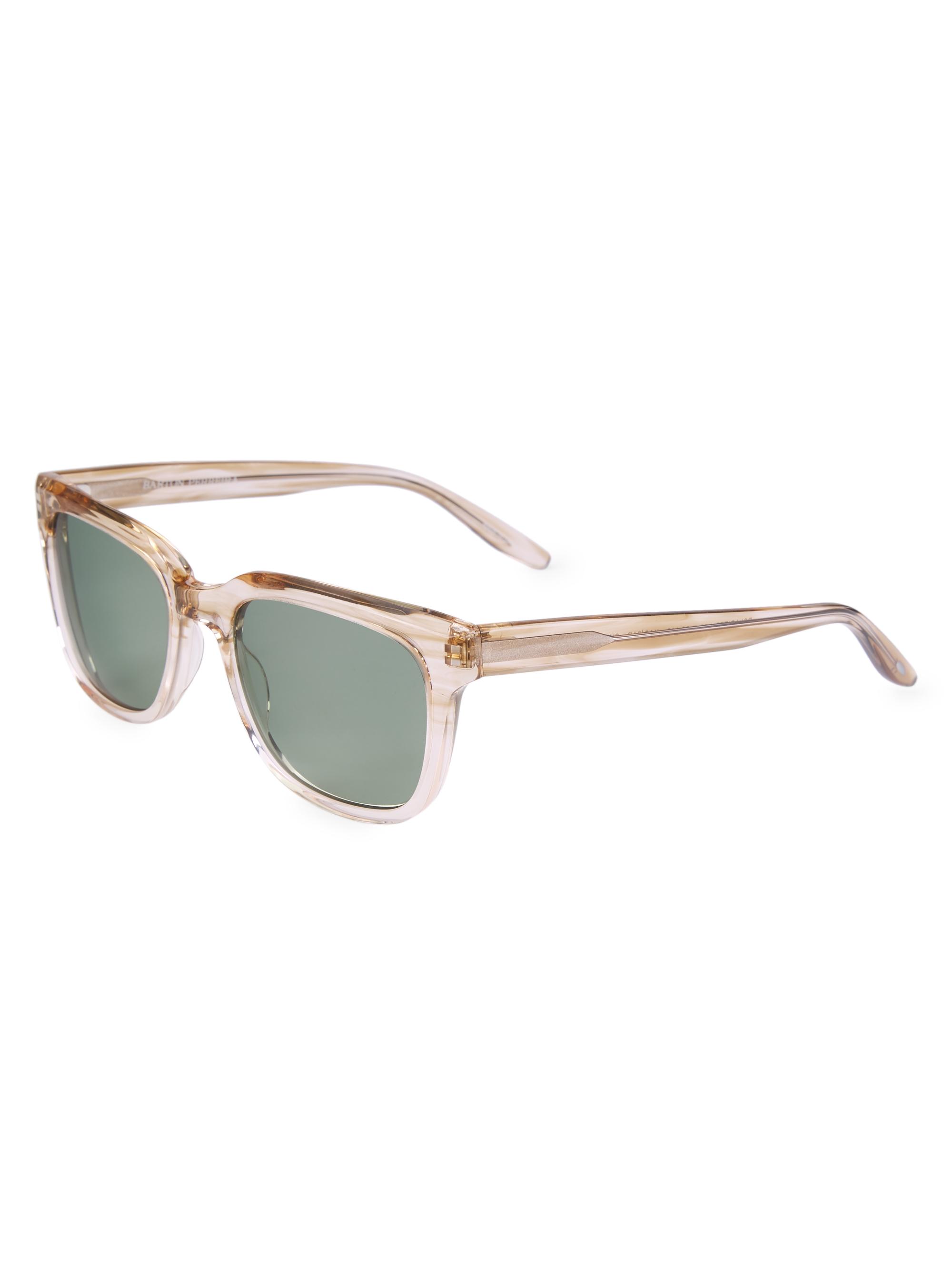 Barton Perreira Men's Chisa 52mm Rectangular Sunglasses In Light Brown