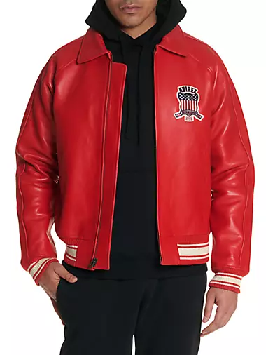 Undercover Varsity Jacket - Red 4