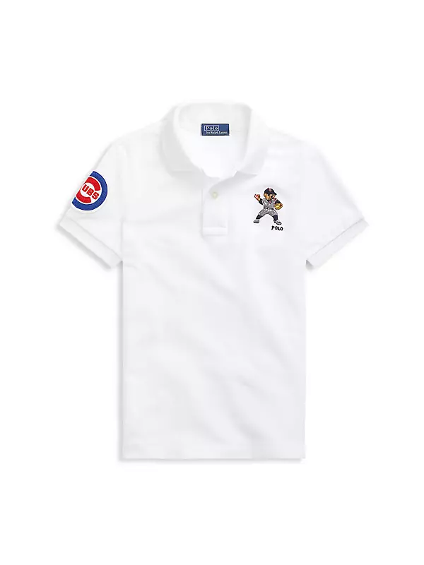 Shop Polo Ralph Lauren Little Boy's Chicago Cubs™ x Ralph Lauren Polo Shirt