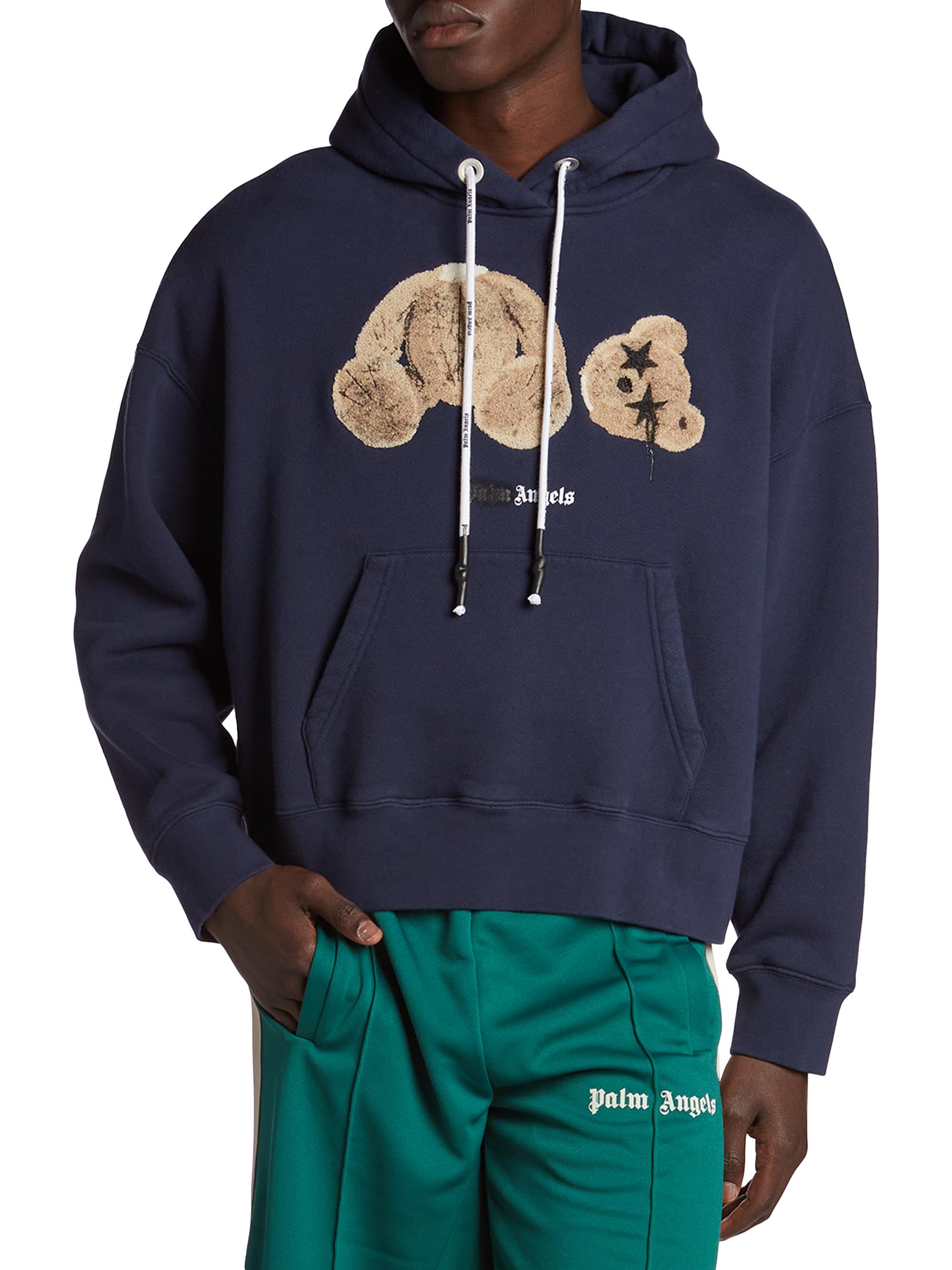 Shop Palm Angels Bear Hoodie Sweatshirt | Saks Fifth Avenue