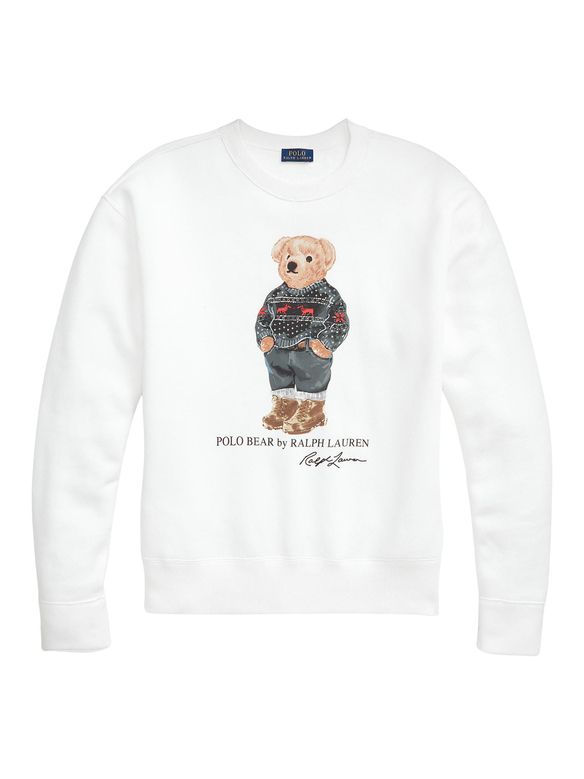 Shop Polo Ralph Lauren Polo Bear Sweatshirt | Saks Fifth Avenue