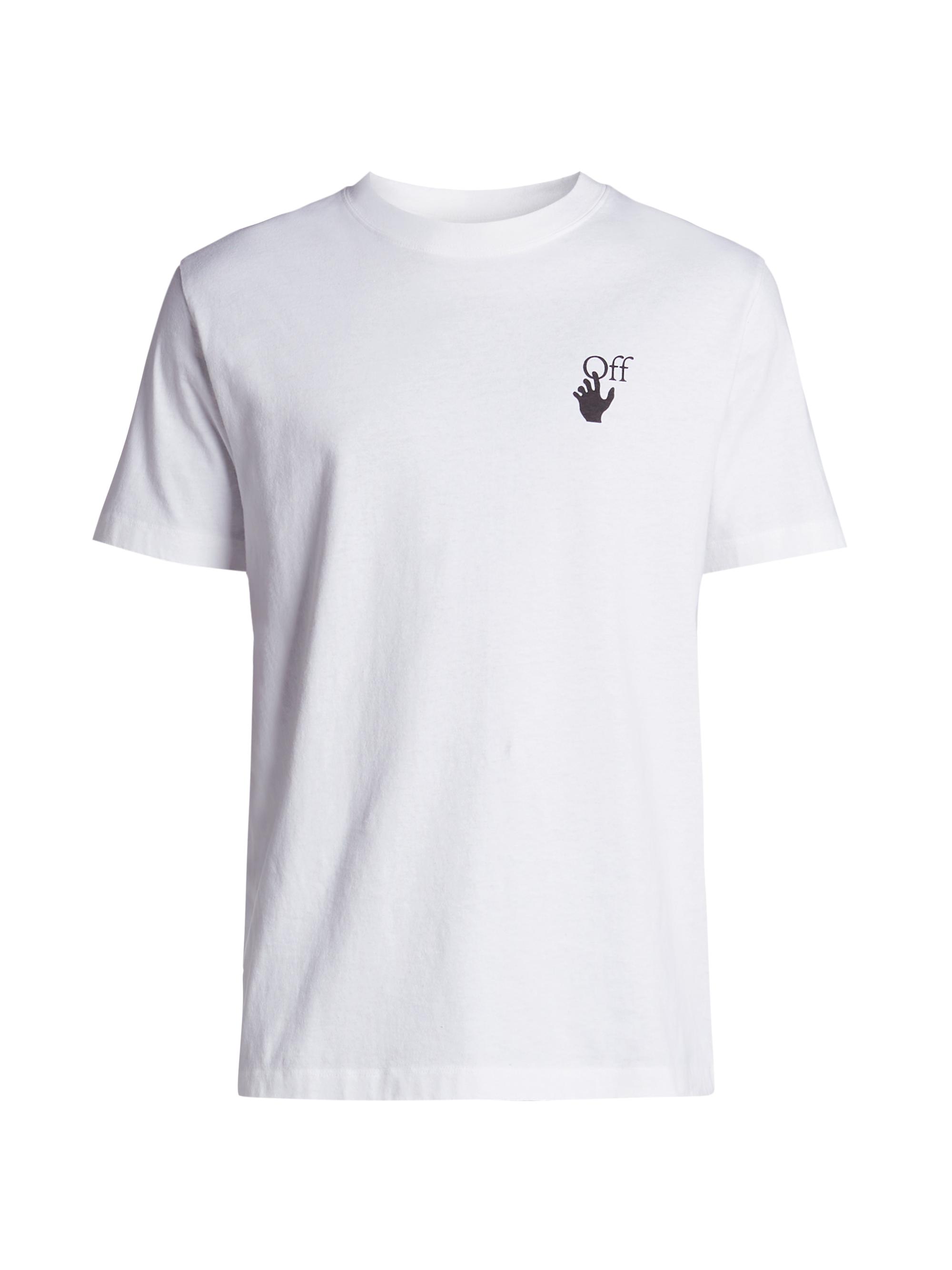 Shop Off-White Degradé Arrow Logo Cotton T-Shirt | Saks Fifth Avenue