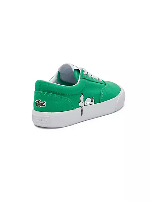 Samarbejde absorberende mod Shop Lacoste Kid's Lacoste X Peanuts Jump Serve Lace-Up Sneakers | Saks  Fifth Avenue