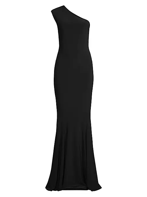 Shop Norma Kamali One-Shoulder Mermaid Gown | Saks Fifth Avenue