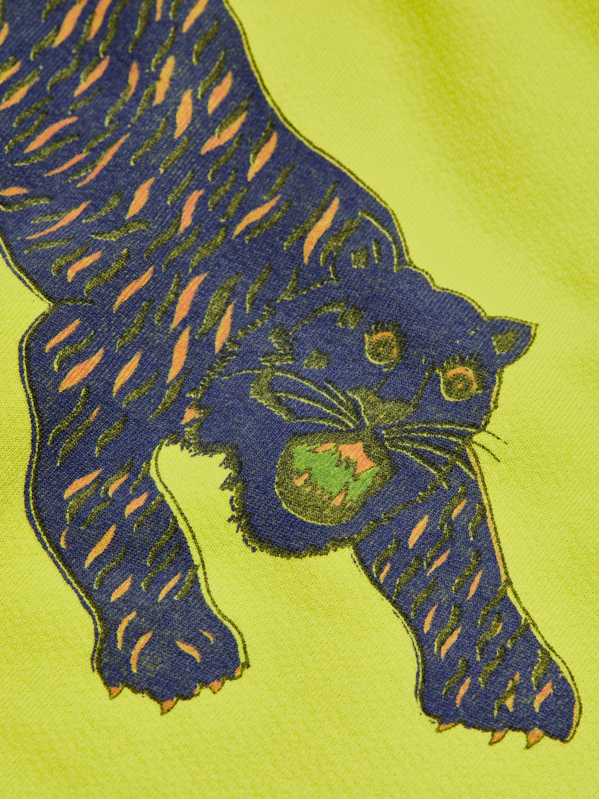 Shop Raquel Allegra Tiger Neon Sweatshirt | Saks Fifth Avenue