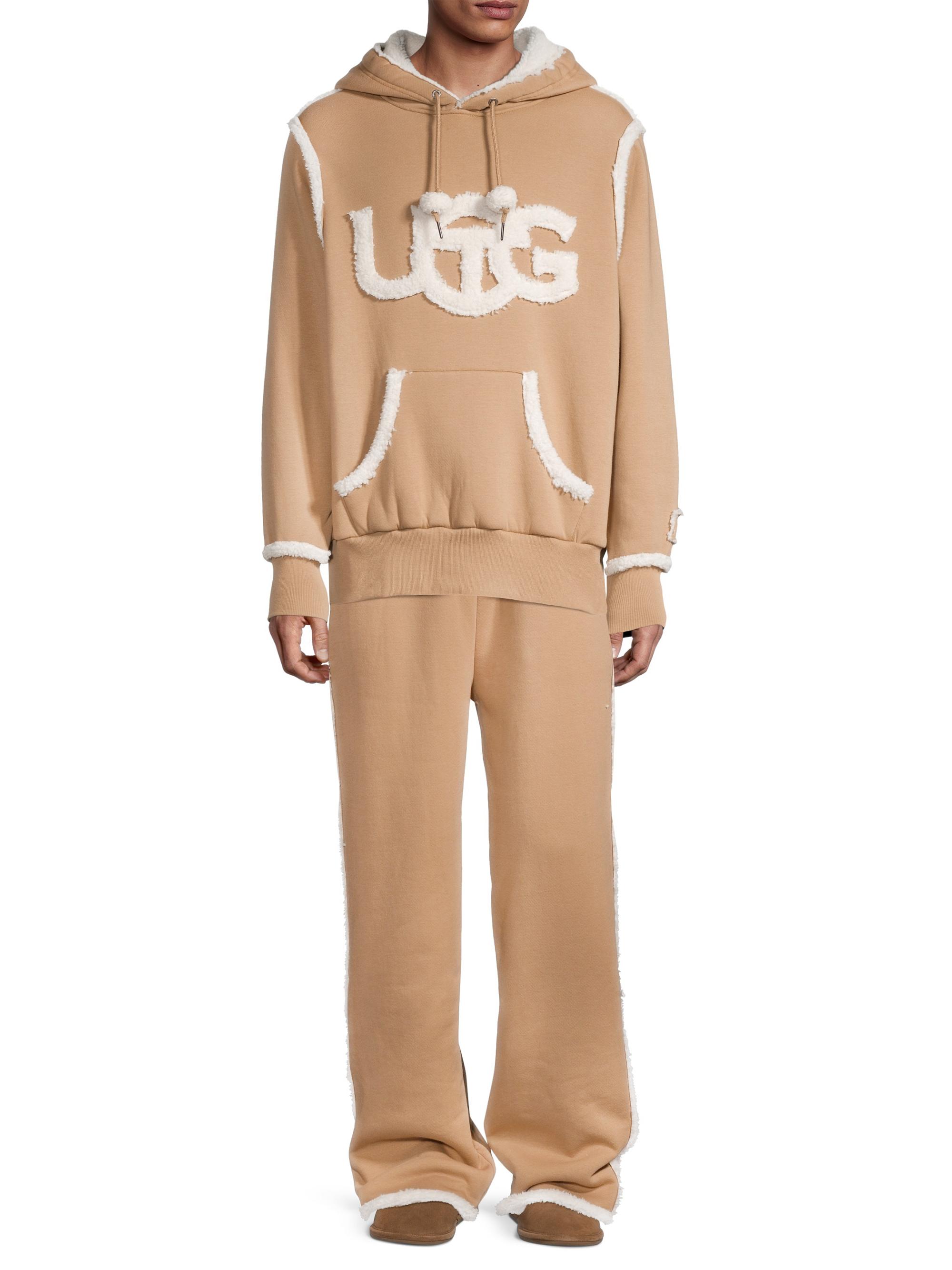 Shop UGG x Telfar Ugg x Telfar Faux Shearling Trim Sweatpants | Saks Fifth  Avenue