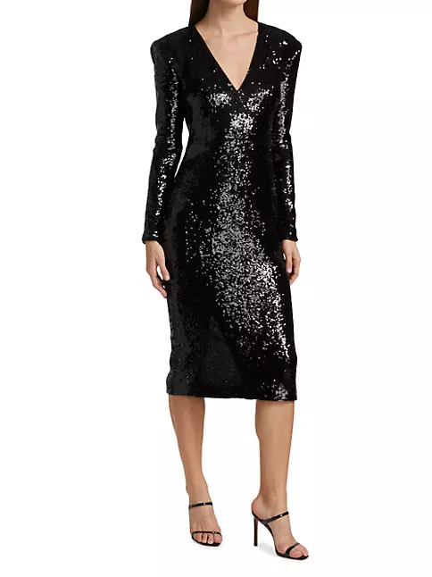 Shop Veronica Beard Dalyn Sequin Dress | Saks Fifth Avenue