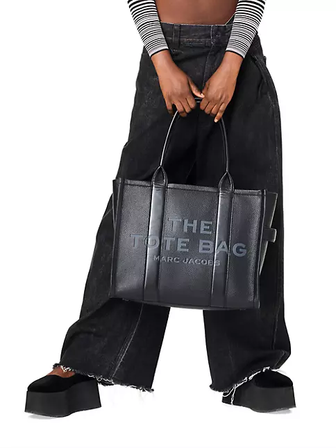 Shop Marc Jacobs The Large Leather Tote | Saks Fifth Avenue