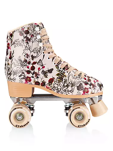 Floral Roller Skates