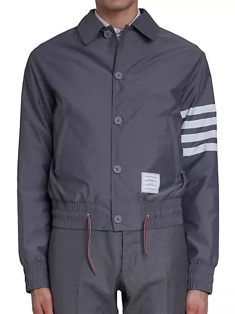Thom Browne Men's Button Up Blouson Jacket