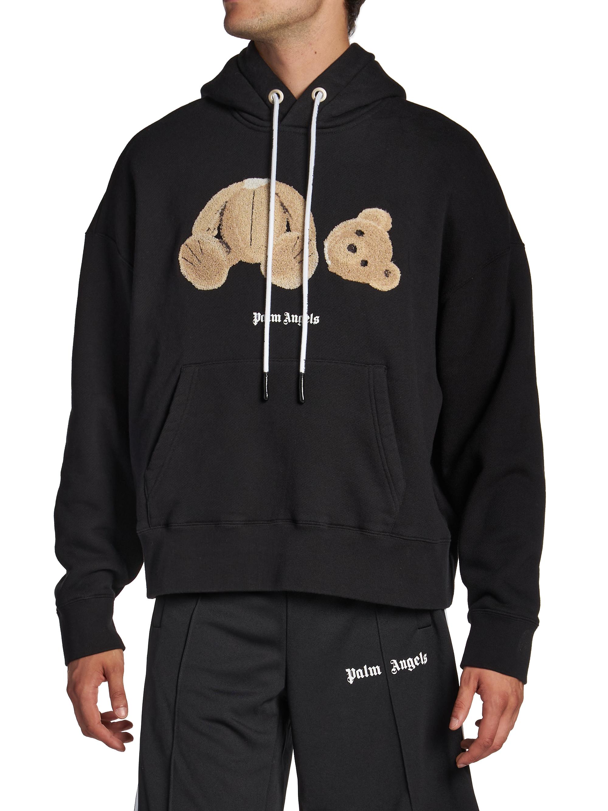 Shop Palm Angels Tufted Bear Hoodie | Saks Fifth Avenue