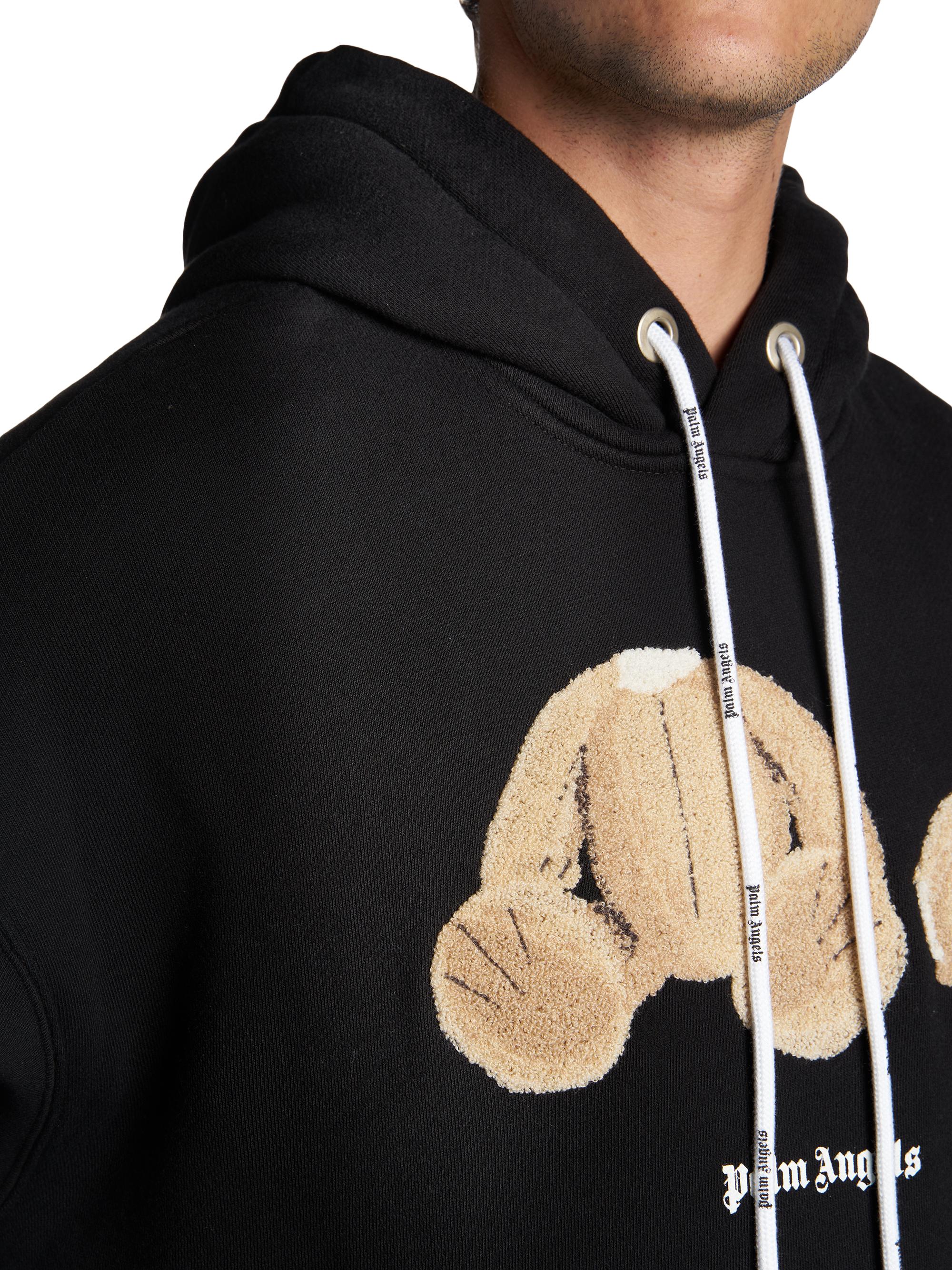 Shop Palm Angels Tufted Bear Hoodie | Saks Fifth Avenue